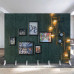 Double Side Light Luxury Room Divider Foldable Mobile Screen Double Side Light Luxury Room Divider Foldable Mobile Screen