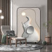 Modern Luxury Living Room Partition Elephant Bedroom Foyer Alloy Screen Modern Luxury Living Room Partition Elephant Bedroom Foyer Alloy Screen