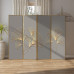 Aluminum Alloy Screen Room Divider Nordic Simple Modern Luxury Folding Mobile Screen Aluminum Alloy Screen Room Divider Nordic Simple Modern Luxury Folding Mobile Screen