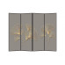 Aluminum Alloy Screen Room Divider Nordic Simple Modern Luxury Folding Mobile Screen Aluminum Alloy Screen Room Divider Nordic Simple Modern Luxury Folding Mobile Screen