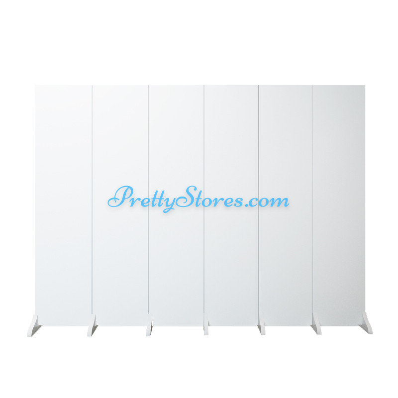 White Folding Screen Divider for Modern Office Hotel Lobby $120.6 with ...
