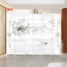 Modern Simplicity Office Toilet Folding Waterproof Divider Wall Modern Simplicity Office Toilet Folding Waterproof Divider Wall