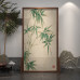 Modern minimalist room divider screen for living room home entryway office wooden mobile seat screen Modern minimalist room divider screen for living room home entryway office wooden mobile seat screen