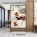 Chinese Screen Divider Living Room Home Entrance Modern Minimalist Fabric Fabric Wood Simple Seat Screen Chinese Screen Divider Living Room Home Entrance Modern Minimalist Fabric Fabric Wood Simple Seat Screen