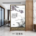 Chinese Screen Divider Living Room Home Entrance Modern Minimalist Fabric Fabric Wood Simple Seat Screen Chinese Screen Divider Living Room Home Entrance Modern Minimalist Fabric Fabric Wood Simple Seat Screen
