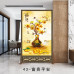 Chinese Screen Divider Living Room Home Entrance Modern Minimalist Fabric Fabric Wood Simple Seat Screen Chinese Screen Divider Living Room Home Entrance Modern Minimalist Fabric Fabric Wood Simple Seat Screen