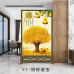 Chinese Screen Divider Living Room Home Entrance Modern Minimalist Fabric Fabric Wood Simple Seat Screen Chinese Screen Divider Living Room Home Entrance Modern Minimalist Fabric Fabric Wood Simple Seat Screen