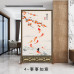 Chinese Screen Divider Living Room Home Entrance Modern Minimalist Fabric Fabric Wood Simple Seat Screen Chinese Screen Divider Living Room Home Entrance Modern Minimalist Fabric Fabric Wood Simple Seat Screen