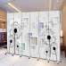 Chinese Household Divider Screen Office Living Room Foldable Mobile Modern Simple Luxury Bedroom Cover Simple Folding Screen Chinese Household Divider Screen Office Living Room Foldable Mobile Modern Simple Luxury Bedroom Cover Simple Folding Screen