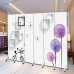 Chinese Household Divider Screen Office Living Room Foldable Mobile Modern Simple Luxury Bedroom Cover Simple Folding Screen Chinese Household Divider Screen Office Living Room Foldable Mobile Modern Simple Luxury Bedroom Cover Simple Folding Screen