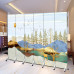 Chinese Household Divider Screen Office Living Room Foldable Mobile Modern Simple Luxury Bedroom Cover Simple Folding Screen Chinese Household Divider Screen Office Living Room Foldable Mobile Modern Simple Luxury Bedroom Cover Simple Folding Screen