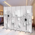Chinese Household Divider Screen Office Living Room Foldable Mobile Modern Simple Luxury Bedroom Cover Simple Folding Screen Chinese Household Divider Screen Office Living Room Foldable Mobile Modern Simple Luxury Bedroom Cover Simple Folding Screen