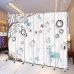 Chinese Household Divider Screen Office Living Room Foldable Mobile Modern Simple Luxury Bedroom Cover Simple Folding Screen Chinese Household Divider Screen Office Living Room Foldable Mobile Modern Simple Luxury Bedroom Cover Simple Folding Screen