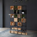 Iron Art Shelf Bookcas Cabinet Partition Iron Art Shelf Bookcas Cabinet Partition