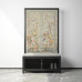 Scandinavian Room Divider Living Room Fabric Simple Modern Stylish Bedroom Screen Home American Entryway Shoe Cabinet