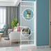White Carved Art Decoration Screen Partition White Carved Art Decoration Screen Partition