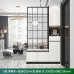 Integrated Hallway Cabinet Modern Simple Iron Glass Living Room Screen Partition Cabinet Integrated Hallway Cabinet Modern Simple Iron Glass Living Room Screen Partition Cabinet
