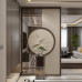Chinese Wooden Screen Partition Entrance Block Living Room Separate Hotel Restaurant Circular Grille Lattice Filigree Screen Chinese Wooden Screen Partition Entrance Block Living Room Separate Hotel Restaurant Circular Grille Lattice Filigree Screen