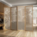 Chinese Folding Screen Separator for Living Room Bedroom Home