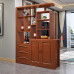 Wooden Room Cabinet Wine Cabinet Modern Chinese Living Room Entrance Cabinet Partition Screen Double Storage Cabinet Wooden Room Cabinet Wine Cabinet Modern Chinese Living Room Entrance Cabinet Partition Screen Double Storage Cabinet