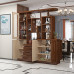 Wooden Room Cabinet Wine Cabinet Modern Chinese Living Room Entrance Cabinet Partition Screen Double Storage Cabinet Wooden Room Cabinet Wine Cabinet Modern Chinese Living Room Entrance Cabinet Partition Screen Double Storage Cabinet