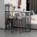 Nordic Home Bar Table Marble Nordic Home Bar Table Marble
