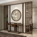 Modern Chinese Screen Partition Living Room Double Embroidered Wooden Grille Entryway Modern Chinese Screen Partition Living Room Double Embroidered Wooden Grille Entryway