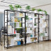 Office Partition Cabinet Bookshelf Screen Living Room Iron Modern Porch Decor Cabinet Display Shelf Flower Shelf Office Partition Cabinet Bookshelf Screen Living Room Iron Modern Porch Decor Cabinet Display Shelf Flower Shelf