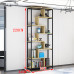 Office Partition Cabinet Bookshelf Screen Living Room Iron Modern Porch Decor Cabinet Display Shelf Flower Shelf Office Partition Cabinet Bookshelf Screen Living Room Iron Modern Porch Decor Cabinet Display Shelf Flower Shelf