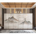 Modern Foldable Customizable Wooden Divider Screen for Living Room Hotel