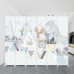 Modern Nordic Minimalist Luxury Screen Wall Room Folding Mobile Bedroom Office Shield Home Double Sided Modern Nordic Minimalist Luxury Screen Wall Room Folding Mobile Bedroom Office Shield Home Double Sided