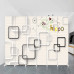 Modern Nordic Minimalist Luxury Screen Wall Room Folding Mobile Bedroom Office Shield Home Double Sided Modern Nordic Minimalist Luxury Screen Wall Room Folding Mobile Bedroom Office Shield Home Double Sided