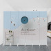Modern Nordic Minimalist Luxury Screen Wall Room Folding Mobile Bedroom Office Shield Home Double Sided Modern Nordic Minimalist Luxury Screen Wall Room Folding Mobile Bedroom Office Shield Home Double Sided