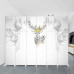 Modern Nordic Minimalist Luxury Screen Wall Room Folding Mobile Bedroom Office Shield Home Double Sided Modern Nordic Minimalist Luxury Screen Wall Room Folding Mobile Bedroom Office Shield Home Double Sided