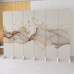 Custom Logo Folding Screen Divider for Modern Home Office Custom Logo Folding Screen Divider for Modern Home Office