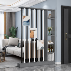 Modern Chinese Style Entryway Cabinet Divider