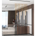 Minimalist Screen Room Dining Hall Hallway Bedroom Iron Column Grille No Drilling Decoration Minimalist Screen Room Dining Hall Hallway Bedroom Iron Column Grille No Drilling Decoration