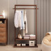 Wooden Free Standing Closet Rack Bedroom Living Room Modern Chinese Style Wooden Free Standing Closet Rack Bedroom Living Room Modern Chinese Style