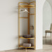Iron Simple Home Bedroom Corner Hanging Clothes Rack Living Room Floor Wall Corner Coat Hat Rack Corner Storage Artifact Iron Simple Home Bedroom Corner Hanging Clothes Rack Living Room Floor Wall Corner Coat Hat Rack Corner Storage Artifact