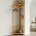 Iron Simple Home Bedroom Corner Hanging Clothes Rack Living Room Floor Wall Corner Coat Hat Rack Corner Storage Artifact Iron Simple Home Bedroom Corner Hanging Clothes Rack Living Room Floor Wall Corner Coat Hat Rack Corner Storage Artifact