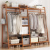 Compact Multifunctional Clothes Hanger Rack for Bedroom