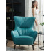 Scandinavian Style Recliner Armchair Modern Minimalist Tiger Chair Genuine Leather Single Sofa Luxurious High Back Casual Chair for Living Room Lazy Chair Scandinavian Style Recliner Armchair Modern Minimalist Tiger Chair Genuine Leather Single Sofa Luxurious High Back Casual Chair for Living Room Lazy Chair