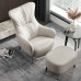 Scandinavian Style Recliner Armchair Modern Minimalist Tiger Chair Genuine Leather Single Sofa Luxurious High Back Casual Chair for Living Room Lazy Chair Scandinavian Style Recliner Armchair Modern Minimalist Tiger Chair Genuine Leather Single Sofa Luxurious High Back Casual Chair for Living Room Lazy Chair