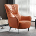 Scandinavian Style Recliner Armchair Modern Minimalist Tiger Chair Genuine Leather Single Sofa Luxurious High Back Casual Chair for Living Room Lazy Chair Scandinavian Style Recliner Armchair Modern Minimalist Tiger Chair Genuine Leather Single Sofa Luxurious High Back Casual Chair for Living Room Lazy Chair