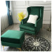 American Light Luxury Single Sofa Country Vintage Small Apartment Solid Wood Fabric Art Living Room European Lazy Tiger Armchair American Light Luxury Single Sofa Country Vintage Small Apartment Solid Wood Fabric Art Living Room European Lazy Tiger Armchair