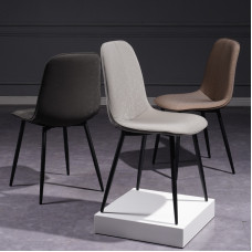 Modern Scandinavian Dining Chair with Iron Back Luxury Lightweight for Dining Table Coffee Chair Hotel Stool Modern Scandinavian Dining Chair with Iron Back Luxury Lightweight for Dining Table Coffee Chair Hotel Stool