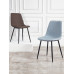 Modern Creative Luxury Lightweight Metal Nordic Leather Dining Chair Chair Back Home Office Desk Bench