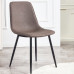 Modern Creative Luxury Lightweight Metal Nordic Leather Dining Chair Chair Back Home Office Desk Bench