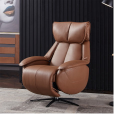 Luxury Genuine Leather Sofa Modern Simplicity Single MultiFunction Electric Recliner Boss Lounge Chair for FirstClass Space Luxury Genuine Leather Sofa Modern Simplicity Single MultiFunction Electric Recliner Boss Lounge Chair for FirstClass Space