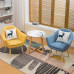 Modern Minimalist Nordic Lazy Lounge Chair Single Bedroom Net Red Style Casual Luxury Apartment Furniture for Small Spaces